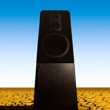 Sound speakers the music centerの写真素材