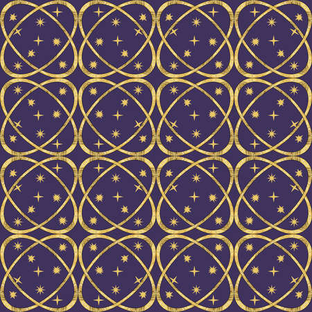 ceramic tile pattern. Modern ornament. Geometric seamless pattern. Illustration in stained glass...