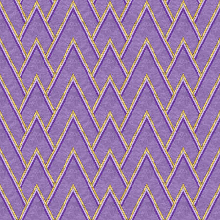ceramic tile. Modern ornament. Geometric seamless pattern. Illustration in stained glass style....