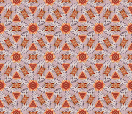 Seamless pattern with color geometric rhombus. Mosaic. 3D seamless pattern with cubes. Pattern in...