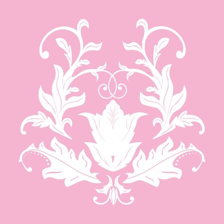 Traditional floral pattern for textile manufacturing, wallpapers, print wrap.のイラスト素材