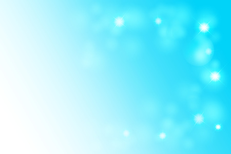 Abstract light blue background. Blue bokeh background. Space for textのイラスト素材