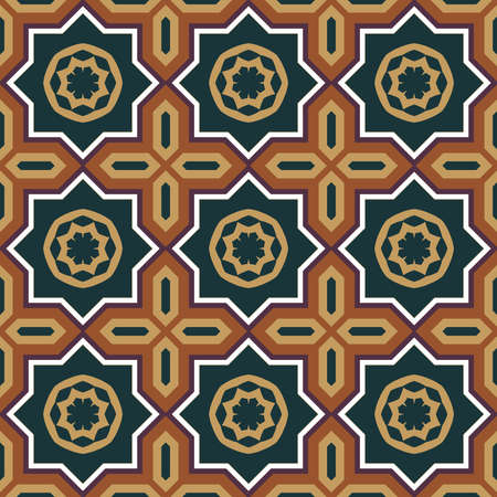 Seamless vector background. Decorative print  design