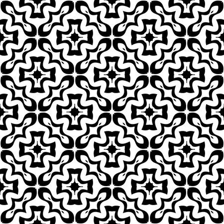 Seamless pattern. Vintage ornament. Background for packaging paper, textiles, tile.のイラスト素材
