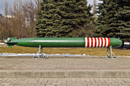 Soviet self-propelled electric torpedo SET-40, Museum of the World ocean, Kaliningrad  until 1946...