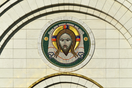 Gateway icon of the Cathedral of Christ the Saviour. Kaliningrad (formerly Koenigsberg), Russia