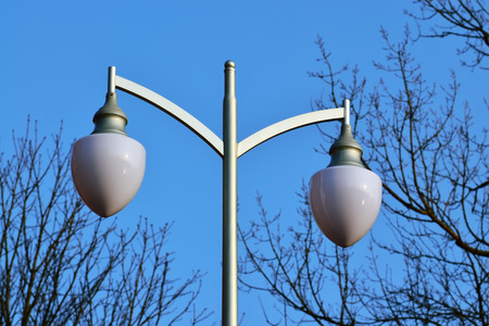 Modern lantern in the Park