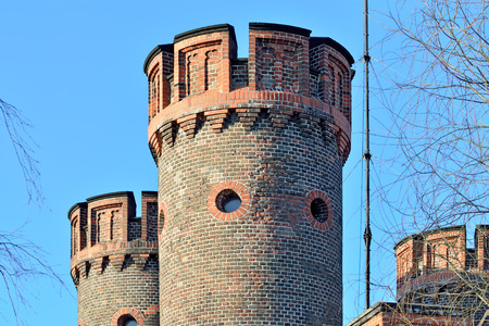 Friedrichsburg Gate - old German Fort in Koenigsberg. Kaliningrad (until 1946 Koenigsberg), Russiaのeditorial素材