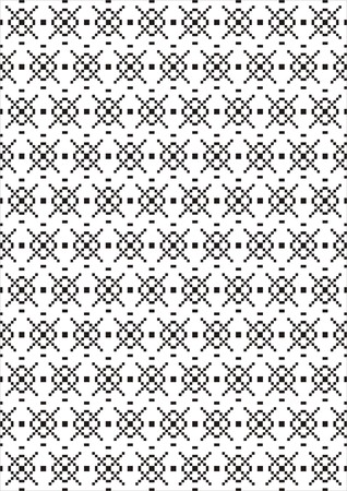 background pattern - black, whiteのイラスト素材