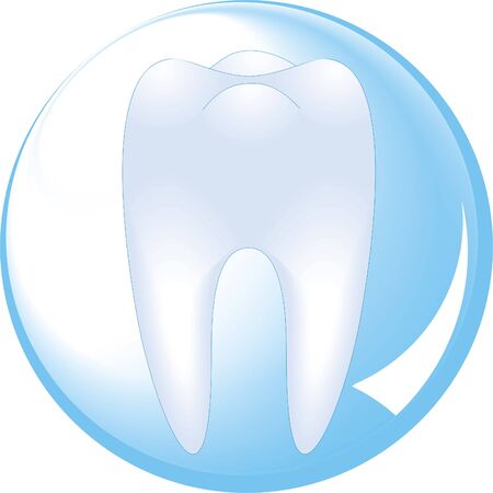           tooth is protected by a glass sphere, dentistry               のイラスト素材