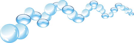 waterdrops and droplet, water             のイラスト素材