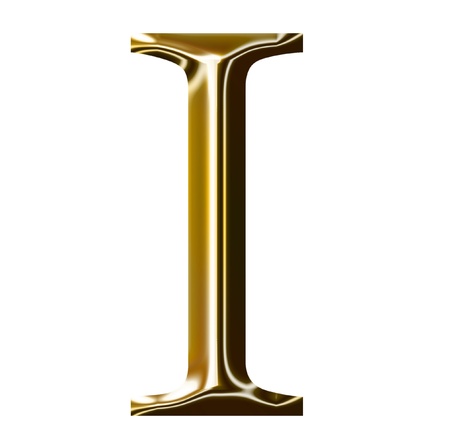 gold alphabet symbol    -  uppercase  letter   の写真素材