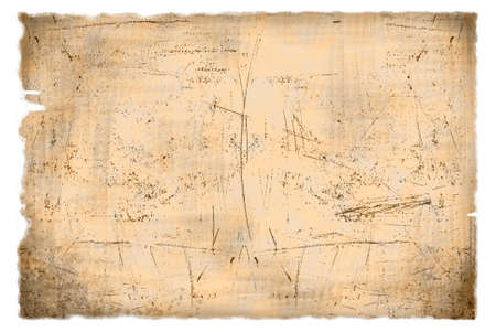 old paper, grunge background , parchment, papyrus, manuscript,の写真素材
