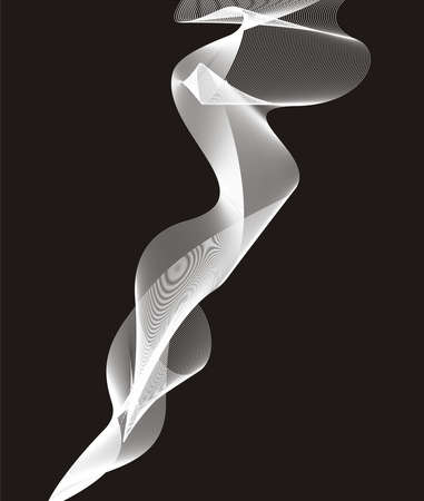 vector smoke のイラスト素材