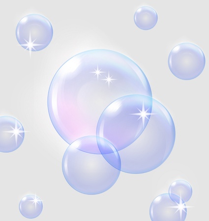 bubbles background , EPS10のイラスト素材