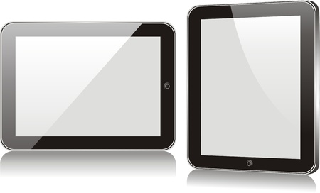 Vector concept tablet のイラスト素材