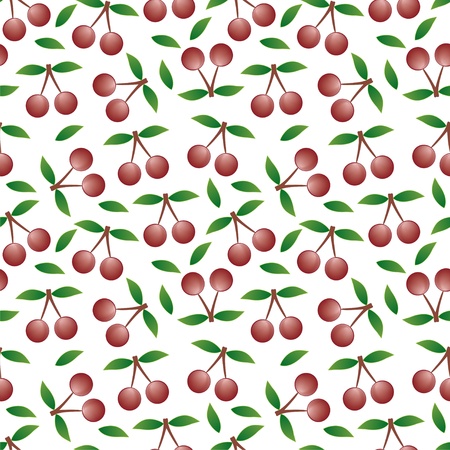 cherry - seamless pattern and abstract nature background  のイラスト素材