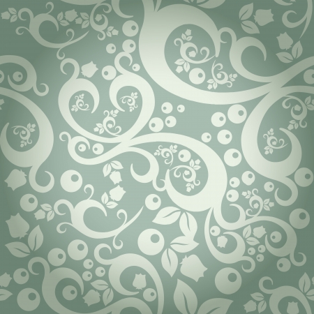 elegant floral vintage seamless pattern background for your designのイラスト素材
