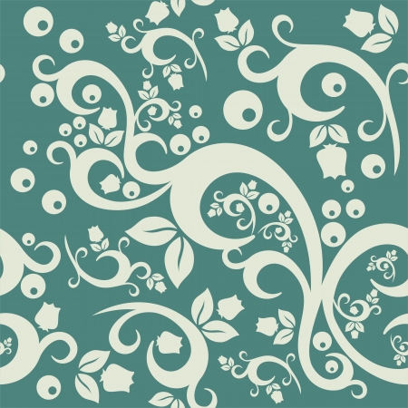 elegant floral vintage seamless pattern background for your designのイラスト素材