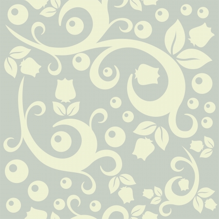 elegant floral vintage seamless pattern background for your designのイラスト素材