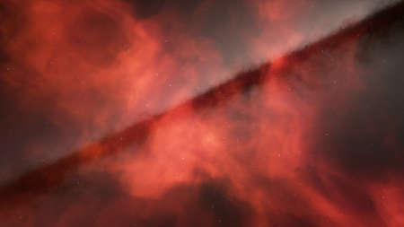 Space background with realistic nebula and shining stars. Colorful cosmos with stardust and milky way. Magic color galaxy. Infinite universe and starry night. 3d renderの写真素材