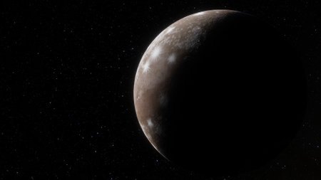 Planets and galaxy, science fiction wallpaper. Beauty of deep space. Billions of galaxy in the...