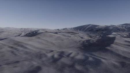 science fiction illustration, beautiful space background, a computer-generated surface, a fantasy world 3d renderの写真素材