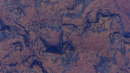 science fiction illustration, beautiful space background, a computer-generated surface, a fantasy world 3d renderの写真素材