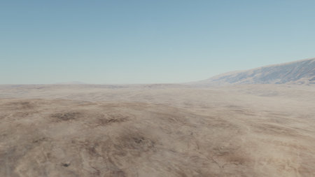 science fiction illustration, beautiful space background, a computer-generated surface, a fantasy world 3d renderの写真素材