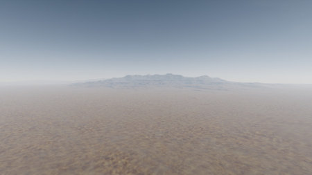 alien planet landscape, science fiction illustration, view from a beautiful planet, beautiful space background 3d renderの写真素材