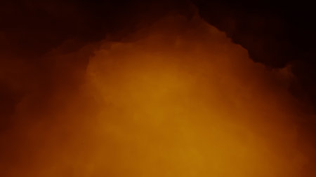 nebula gas cloud in deep outer space, science fiction illustrarion, colorful space background with stars 3d renderの写真素材