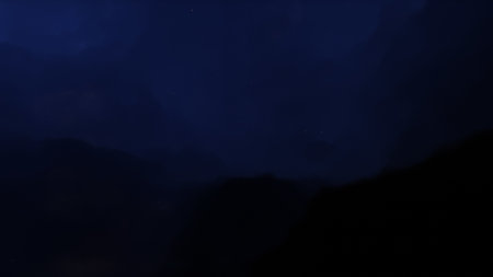 nebula gas cloud in deep outer space, science fiction illustrarion, colorful space background with stars 3d renderの写真素材