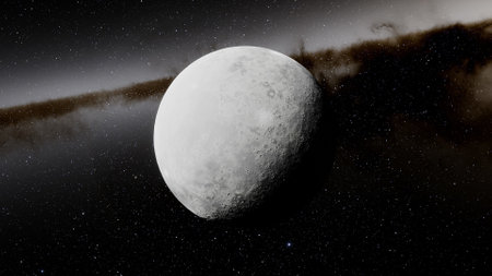 super-earth planet, realistic exoplanet, planet suitable for colonization, earth-like planet in far...