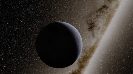 Planets and galaxy, science fiction wallpaper. Beauty of deep space. Billions of galaxy in the...