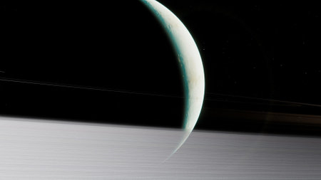 Planets and galaxy, science fiction wallpaper. Beauty of deep space. Billions of galaxy in the...