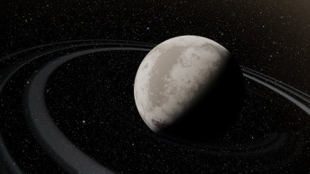 Planets and galaxy, science fiction wallpaper. Beauty of deep space. Billions of galaxy in the...
