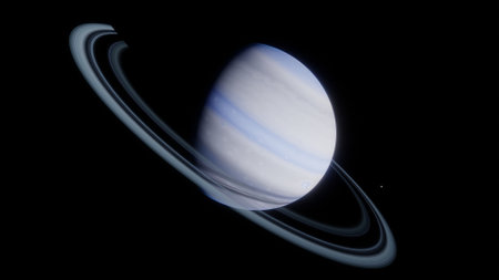 Planets and galaxy, science fiction wallpaper. Beauty of deep space. Billions of galaxy in the universe Cosmic art background 3d renderの写真素材