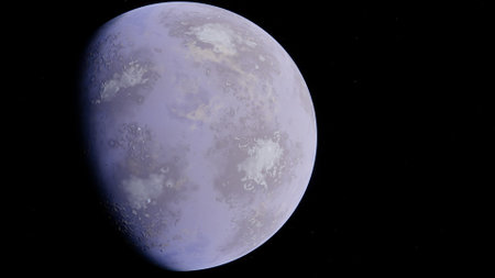 Planets and galaxy, science fiction wallpaper. Beauty of deep space. Billions of galaxy in the...