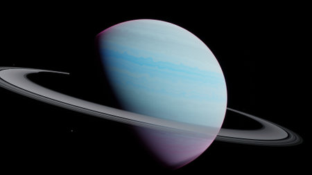 Planets and galaxy, science fiction wallpaper. Beauty of deep space. Billions of galaxy in the universe Cosmic art background 3d renderの写真素材