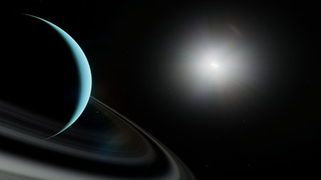 Planets and galaxy, science fiction wallpaper. Beauty of deep space. Billions of galaxy in the universe Cosmic art background 3d renderの写真素材