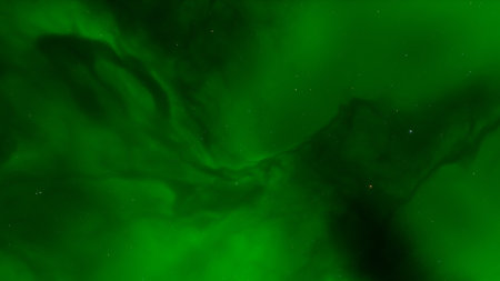 Star field in space a nebulae and a gas congestion.の写真素材