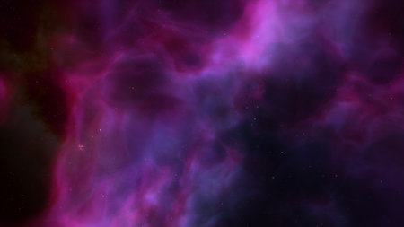 Colorful space galaxy cloud nebula. Stary night cosmos. Universe science astronomy. Supernova background wallpaperの写真素材