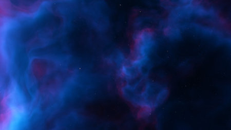 Colorful space galaxy cloud nebula. Stary night cosmos. Universe science astronomy. Supernova background wallpaperの写真素材