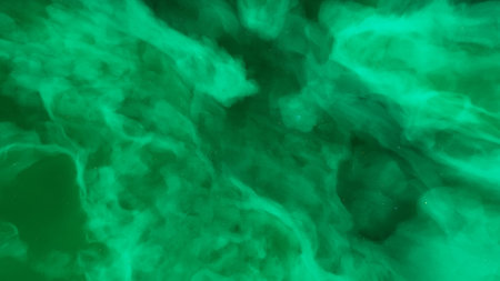 Abstract space background with stars and nebula. Fantasy fractal texture. Digital art. 3D rendering.の写真素材