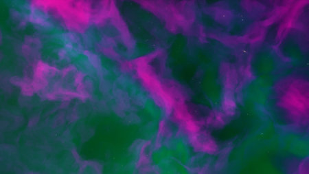 Abstract space background with stars and nebula. Fantasy fractal texture. Digital art. 3D rendering.の写真素材