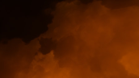 Abstract space background with stars and nebula. Fantasy fractal texture. Digital art. 3D rendering.の写真素材