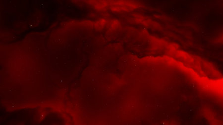 Abstract space background with stars and nebula. Fantasy fractal texture. Digital art. 3D rendering.の写真素材