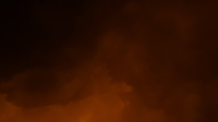 Abstract space background with stars and nebula. Fantasy fractal texture. Digital art. 3D rendering.の写真素材