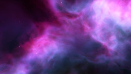 Colorful space galaxy cloud nebula. Stary night cosmos. Universe science astronomy. Supernova background wallpaperの写真素材