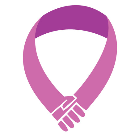 Collar Ribbon vector illustrationのイラスト素材